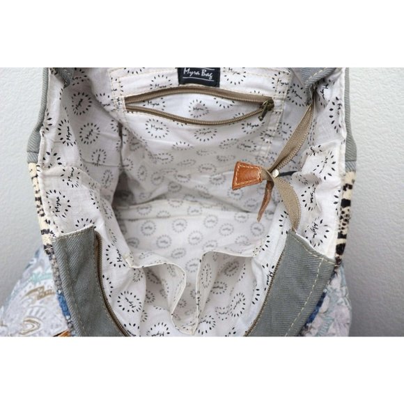 🆕Myra Bag Canvas  Large Tote Bag Shoulder Bag - Picture 10 of 10